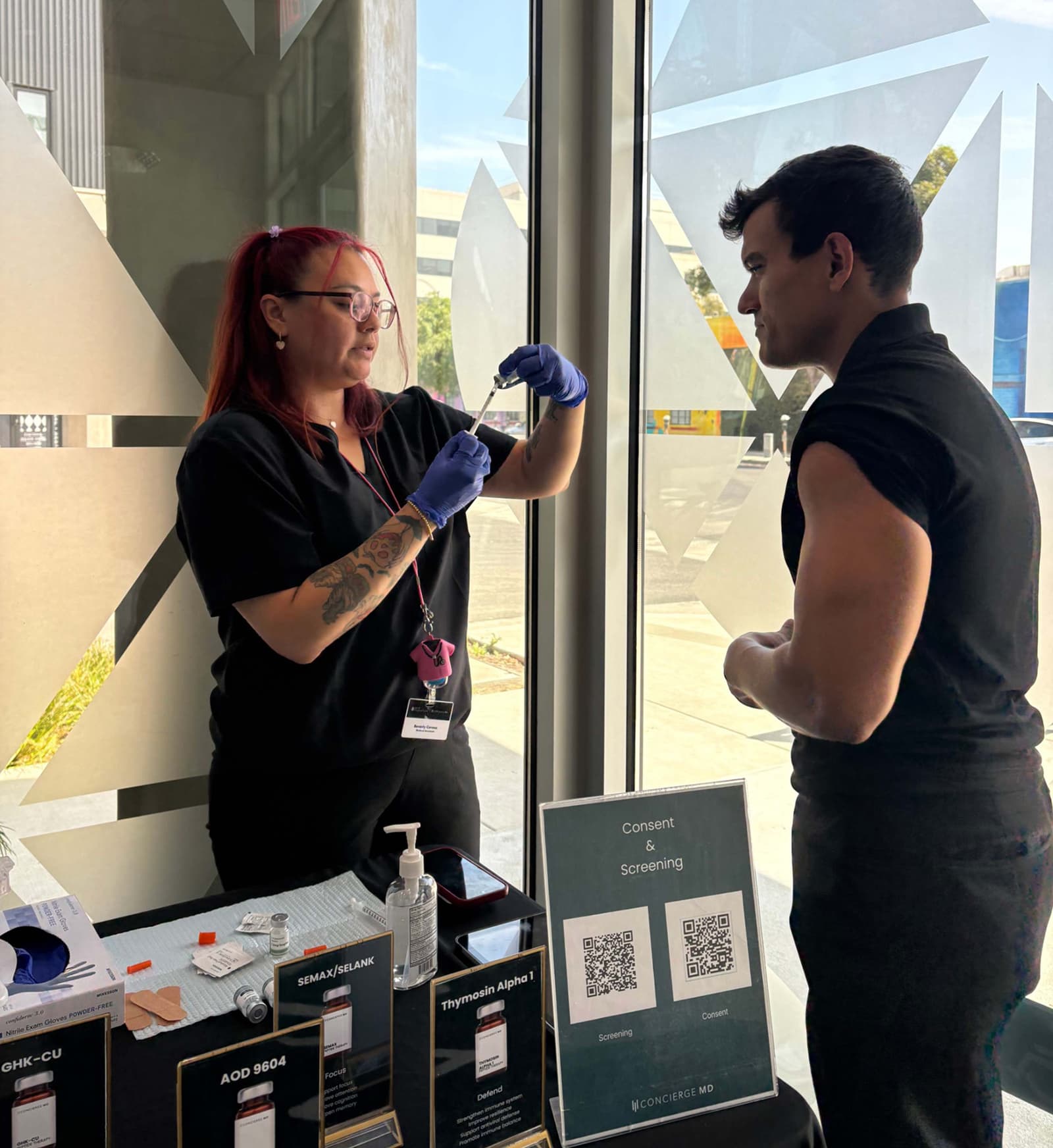 ConciergeMD — The Peptide Shot Bar