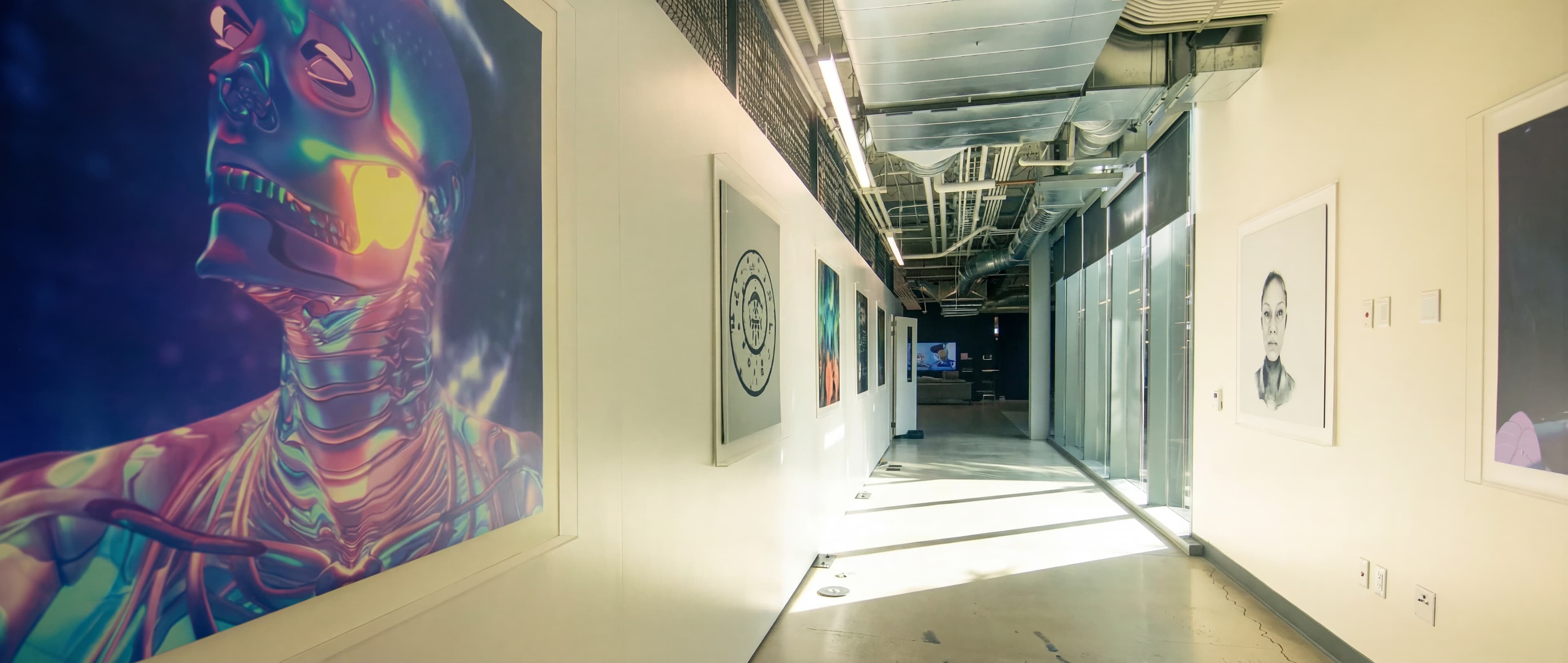 Verizon Innovation Lab corridor