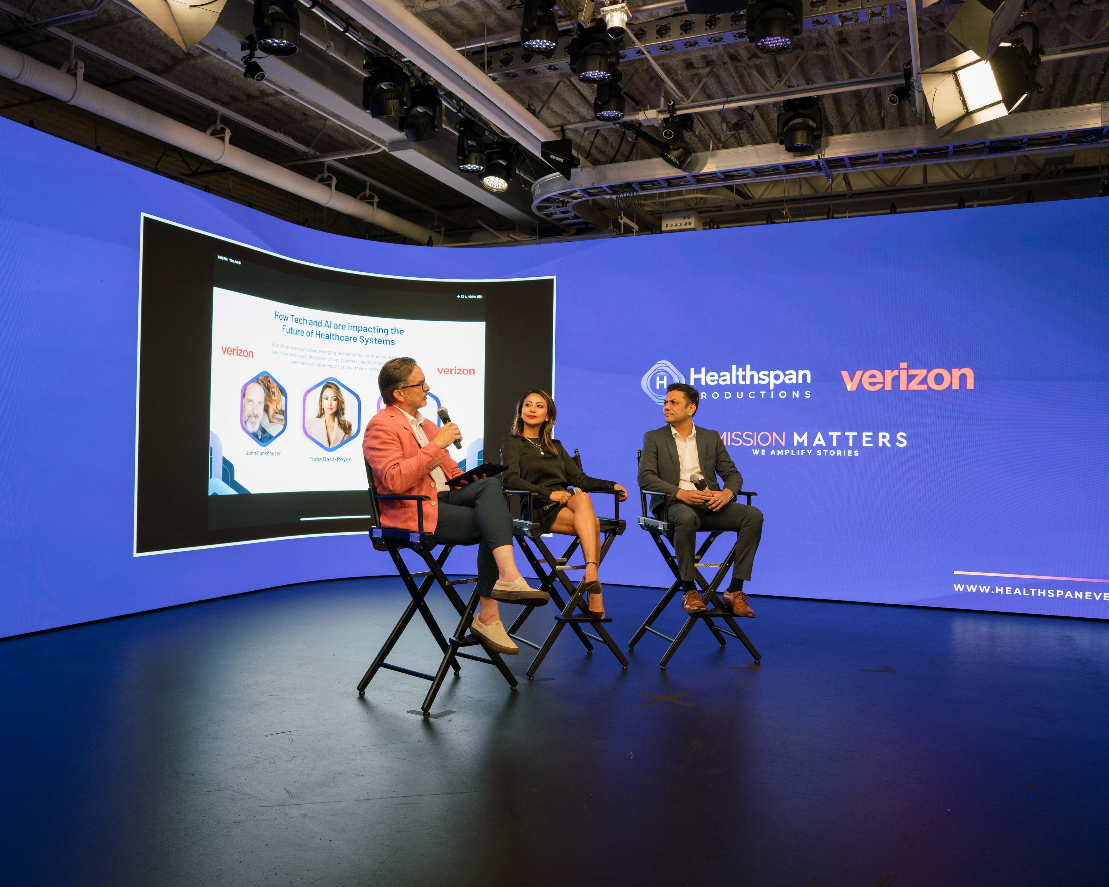 Panel discussion on XR stage